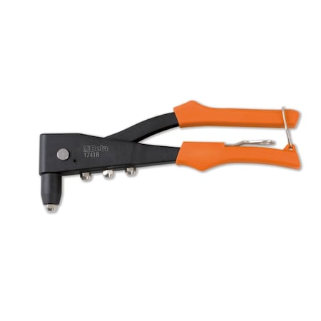 Beta 1741B Riveting Pliers with 4 Interchangeable Nozzles 017410000
